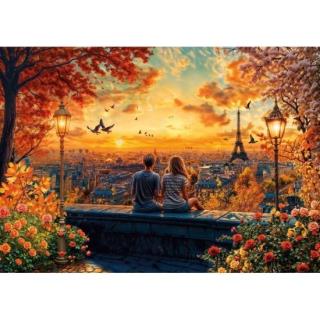 EDUCA - Puzzle 1500 Apaixonados Em Paris 20569