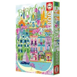 EDUCA - Puzzle 1000 Barcelona 20557