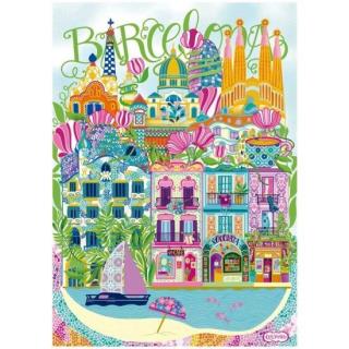 EDUCA - Puzzle 1000 Barcelona 20557