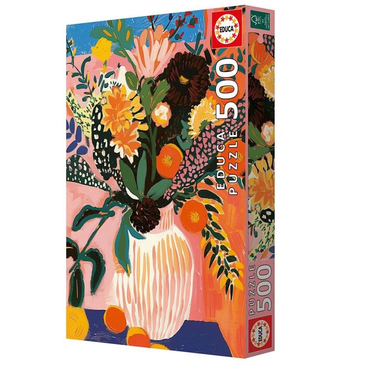 EDUCA - Puzzle 500 Flor Boho 20545