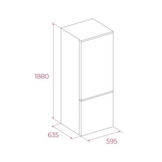 TEKA - Combinado RBF 54640 SS Total 113410020