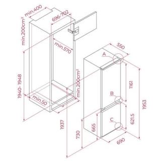 TEKA - Combinado Encastre RBF 78785 FI Maestro 113560033
