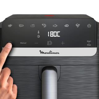 MOULINEX - Fritadeira sem Óleo Easy Fry New Mega Preta EZ8618F0