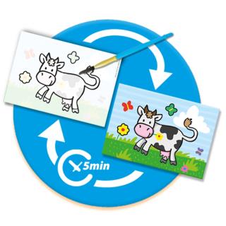 NINCO - Meu Primeiro Colorir com Água os Animais da Quinta S14455