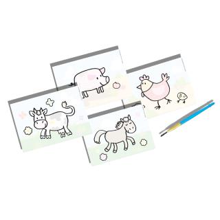 NINCO - Meu Primeiro Colorir com Água os Animais da Quinta S14455