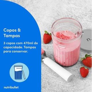 NUTRIBULLET - Máq. de Gelados NBD0503W