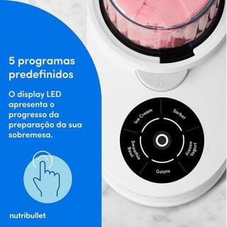 NUTRIBULLET - Máq. de Gelados NBD0503W
