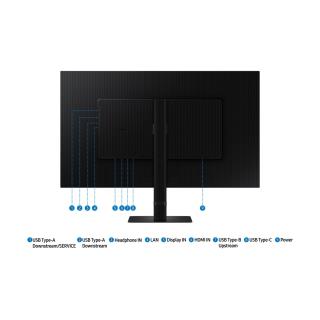 SAMSUNG - Monitor 32" UHD 4K S8 LS32D800UAUXEN