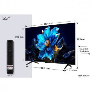TCL - QLED Smart TV 55P7K