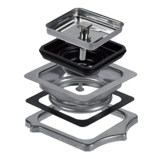 TEKA - Adapt.Triturador p/Válvula Quadrada 8880130