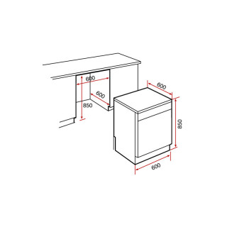 TEKA - Máq. Lavar Loiça LP8 850