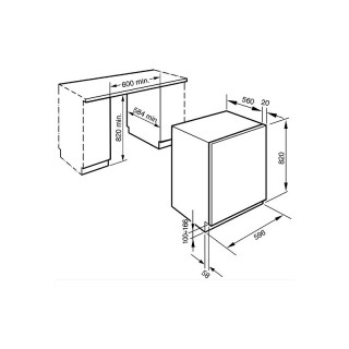 SMEG - Máq Lavar/Secar Roupa LSTA127
