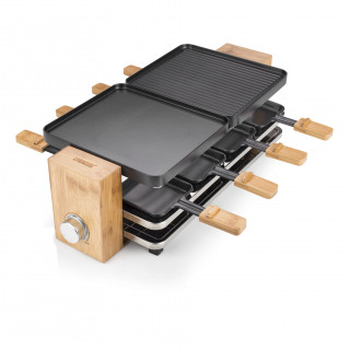 PRINCESS - Raclette Pure 8  Bambu Natural 162910