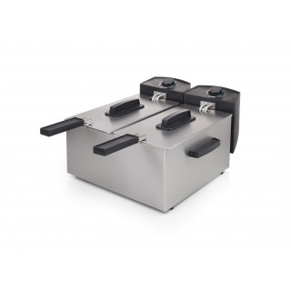 PRINCESS - Fritadeira Dupla 2 x 3L - Inox 183123