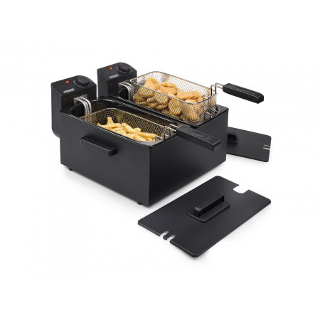 PRINCESS - Fritadeira Preta Dupla 2 x 3L 183028