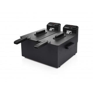 PRINCESS - Fritadeira Preta Dupla 2 x 3L 183028