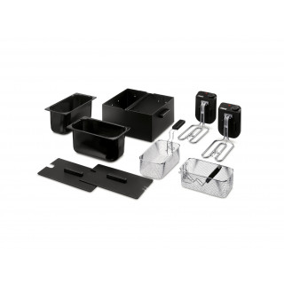 PRINCESS - Fritadeira Preta Dupla 2 x 3L 183028