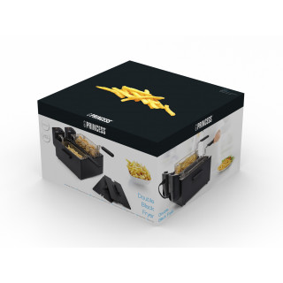 PRINCESS - Fritadeira Preta Dupla 2 x 3L 183028