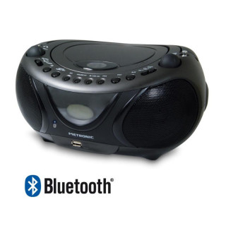 METRONIC - Radio CD MP3 USB Bluetooth Preto 477135