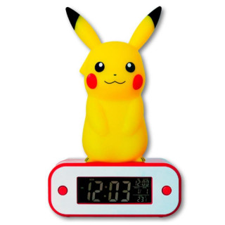 TEKNOFUN - Despertador Alarme Luz Pikachu 811359