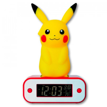 TEKNOFUN - Despertador Alarme Luz Pikachu 811359