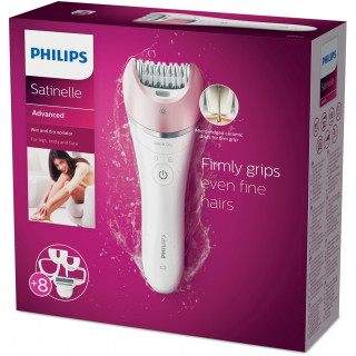 PHILIPS - Depiladora Satinelle Wet&Dry BRE640/00