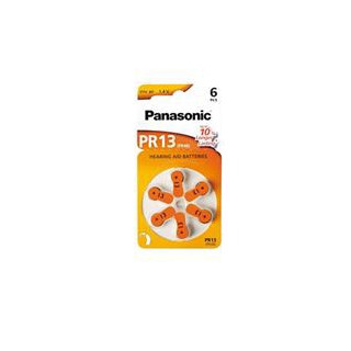PANASONIC - DISCO 6 PILHAS AUDITIVAS - PR13L/6LB