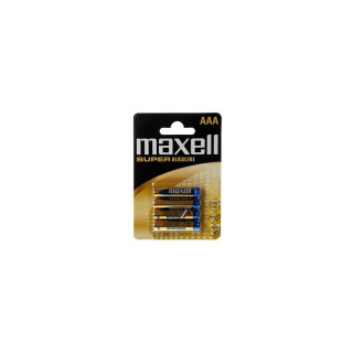 MAXELL-PILHA SUP.ALC.1,5VLR03(AAA)BL4-790336.04.EU