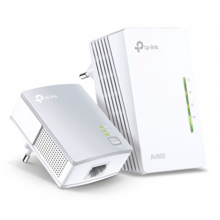 TP-LINK - Powerline Wi-Fi KIT AV600 TL-WPA4221 KIT