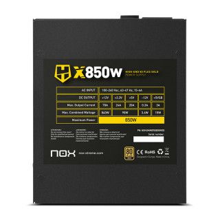 NOX - Fonte Hummer X Series ATX NXHUMMERX850WGD