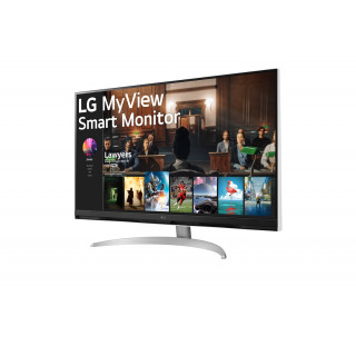 LG - Monitor SmartMonitor UDH 4K 32SQ700S-W