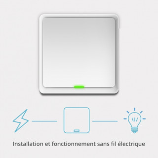 METRONIC - Interruptor Inteligente Wifi Zigbee de 1 Botão 495712