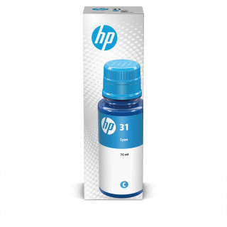 HP - Tinteiro Tank 31 70ml Azul 1VU26AE