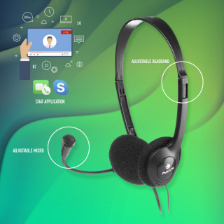 NGS - Auscultadores c/ Microfone MS103PRO