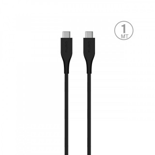 PURO - Cabo TPE Type-C CUSBCUSBCBLK
