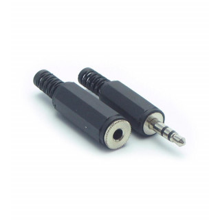 METRONIC - Adaptador 2 Fichas Jack 3.5mm 465025