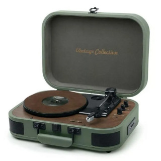 MUSE - Gira Discos Stereo Verde MT207PGR