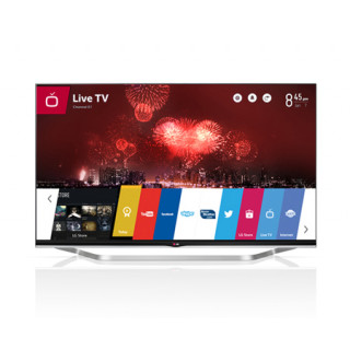 LG - LED Cinema Screen Smart+ 3D 55LB730V