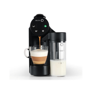 DELTA-Q - Máq. Café MINI MILKQOOL PRETA
