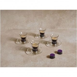 DELTA-Q - Pack 4 Copos Café Expresso+Pires 024000