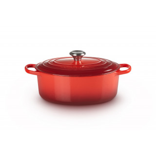 LE CREUSET - Cocotte Oval Evo. 33cm Cereja 21178330602430