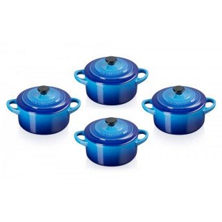 LE CREUSET - Set 4 Mini Cocottes 10 79212102200100