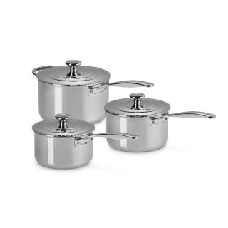 LE CREUSET - Set 3 Panelas 3-Ply 54811000010001
