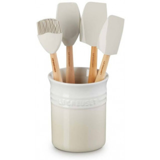 LE CREUSET - Set 4 Espatulas+Pote 79003007160000