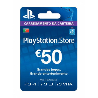 Playstation - Cartão Network (PS4 50€) 9897637