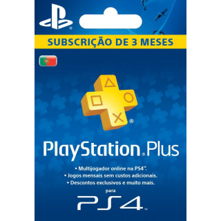 PLAYSTATION - Cartão Plus (90 dias) 9812449