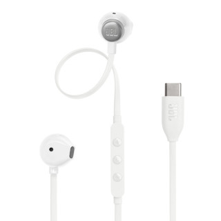 JBL - Auriculares USB-C T305 Branco