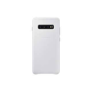 SAMSUNG - Capa S10+ Leather Branco EF-VG975LWEGWW