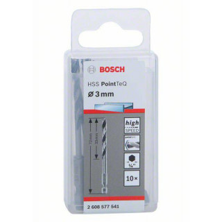 BOSCH - Set Brocas Hex3 PointTeQ 10un 2608577541