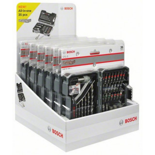 BOSCH - Pontas e Brocas Betão 35uds 2607017326